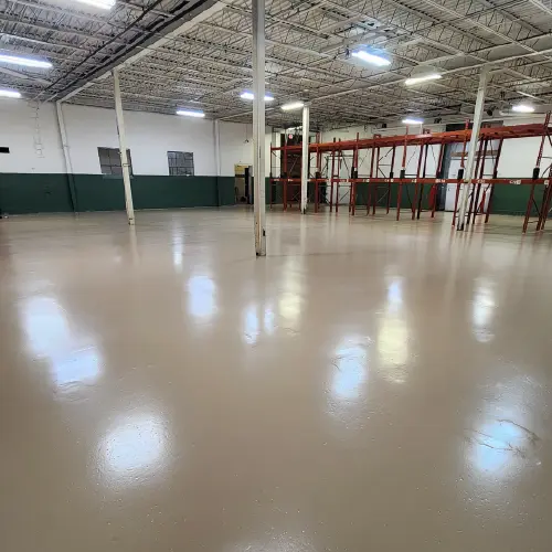 Seamless solid epoxy floors by JAK’s Colors